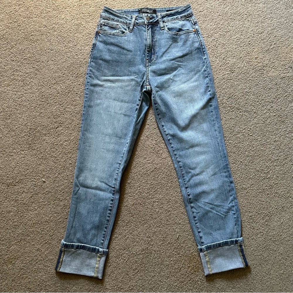 Judy Blue Boyfriend Jeans Sz 1/25 JB88337
